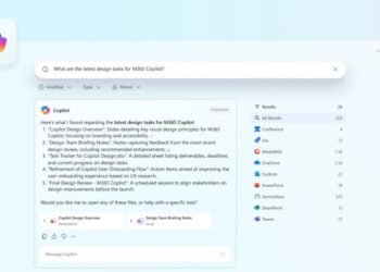 Microsoft 365 Copilot redesigned with new search, image, and notebook features